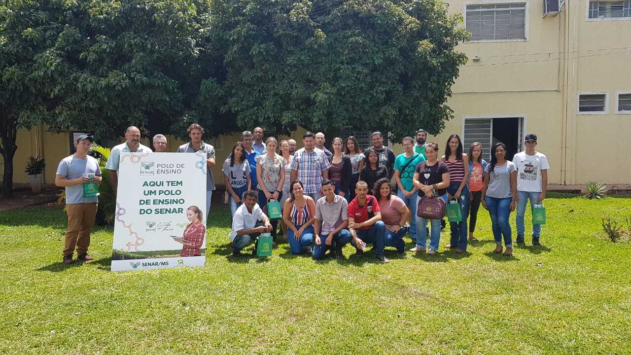 Senar/MS: Mais de 250 alunos iniciam as aulas no Curso Técnico em Agronegócio em oito municípios de MS